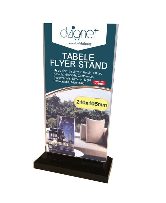 Table Display Stand Sign Billboard Holder
