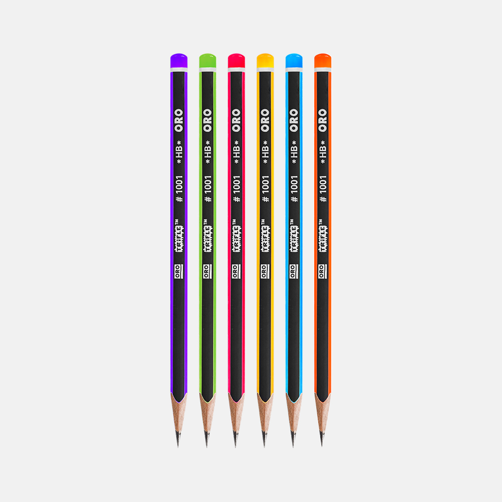 Trifle Poly Bag Pack of 6 Pencils