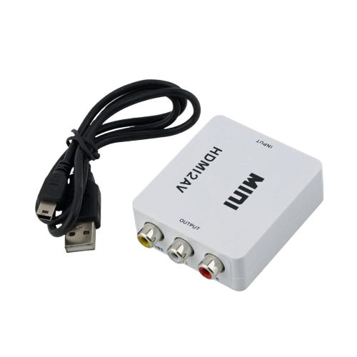 Hdmi To Av Adapter Mini Box 1080p