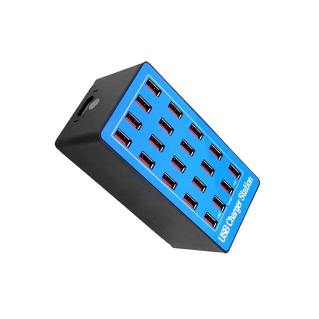 20-Port 100W Multiple USB Charging Station for Multiple Devices