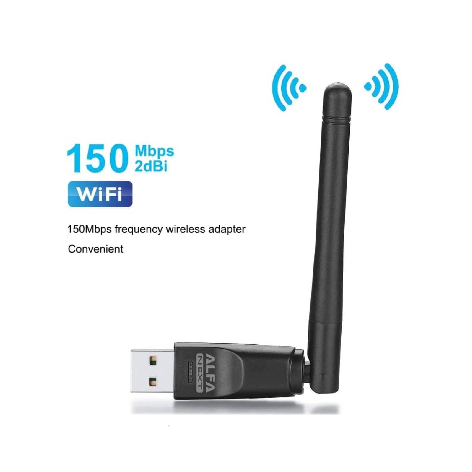 Alfa Wifi USB W114 3DBI RTL 8188 Antenna Adapter