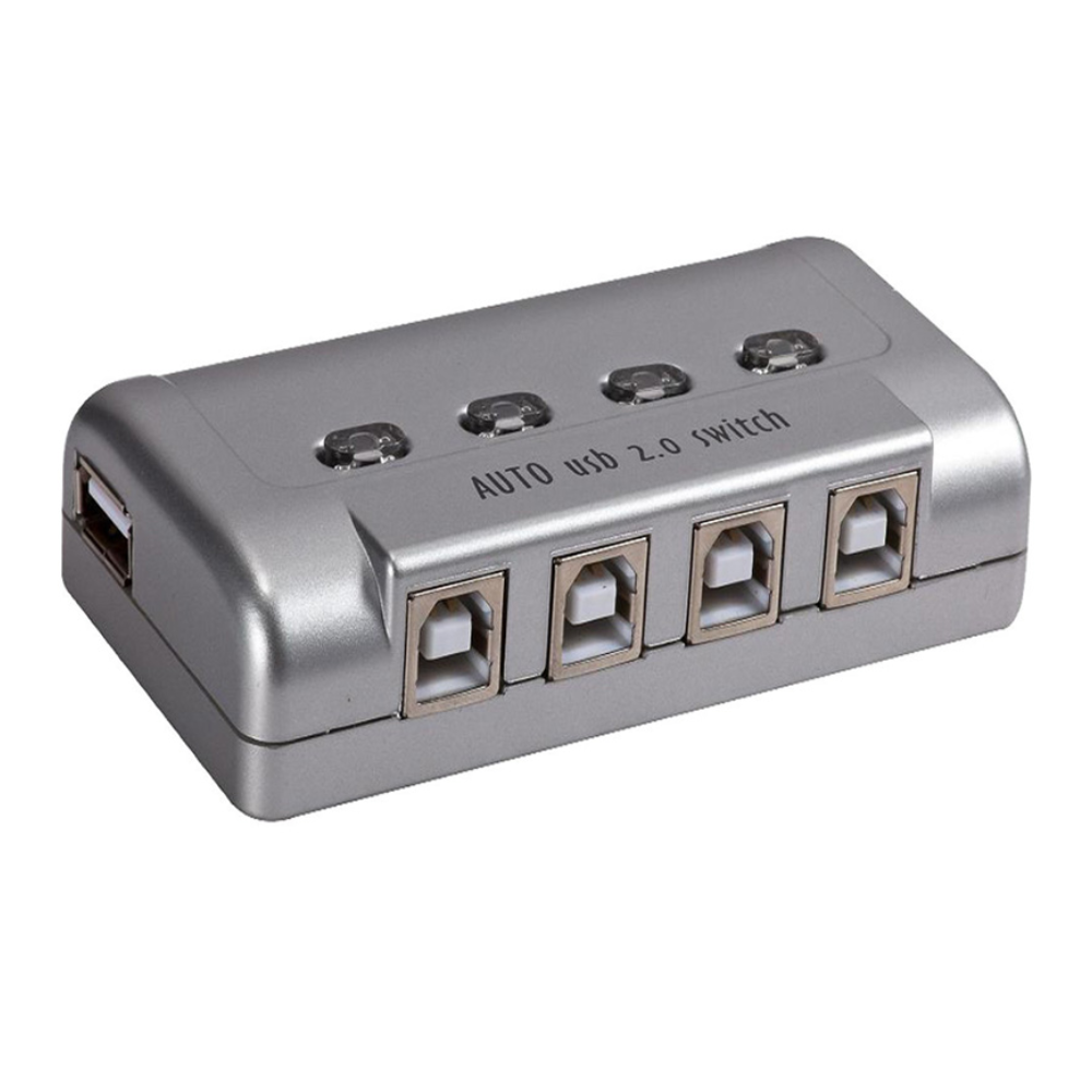 USB Printer Auto Sharing Switch 4 Port