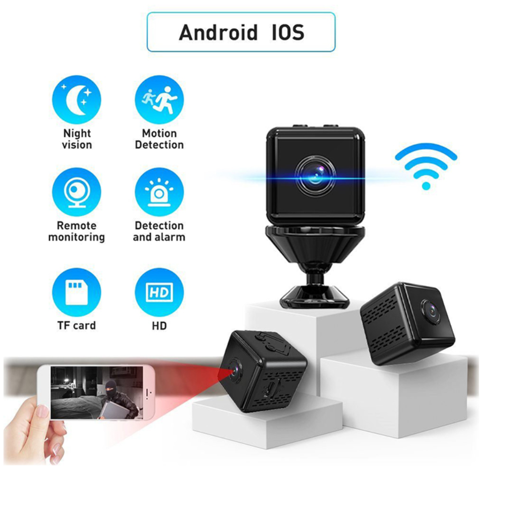 X9 1080p Hd 2mp Magnetic Wifi Mini Camera Ftycampro App