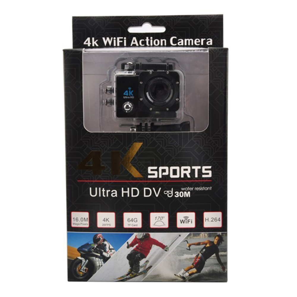 Action Sports Camera Wifi 4k
