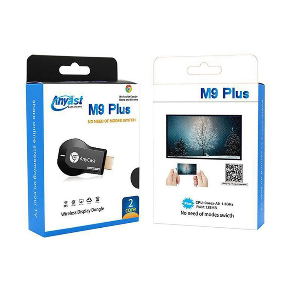 Anycast M9 Plus 2core 1080p Hdmi Wifi Display Tv Dongle Cpu 8268