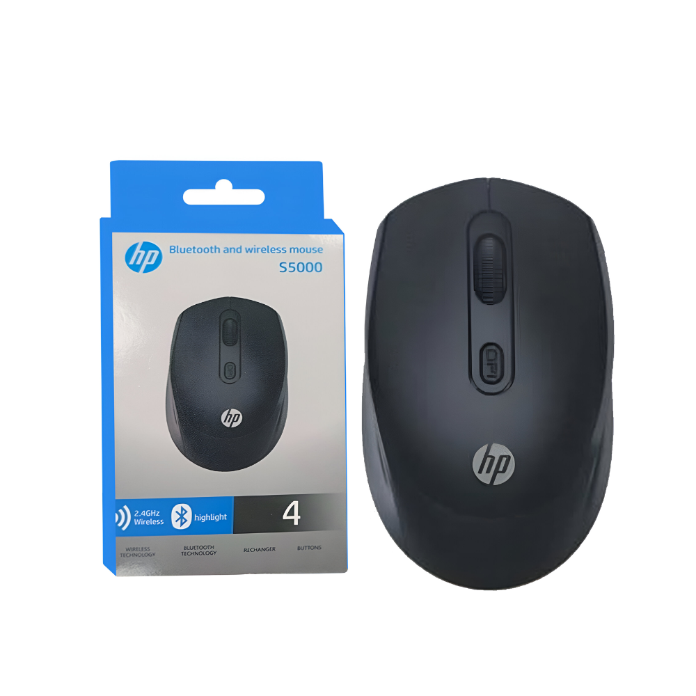 HP S5000 Bluetooth & 2.4GHz Wireless Mouse